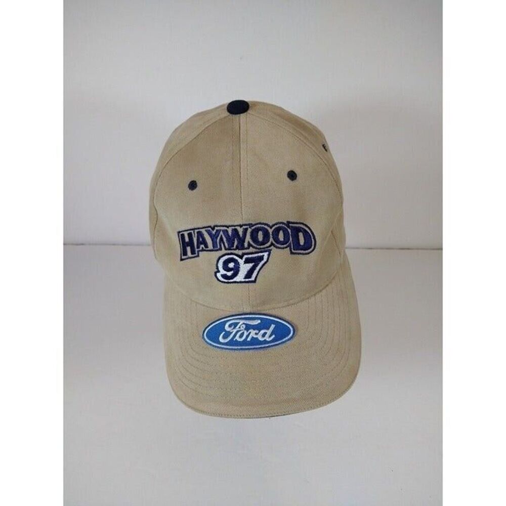Nascar Hurley Haywood #97‎ Ford HSR MOTOR SPORTS Baseball Hat Hook And Loop Adj.